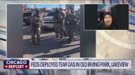 Feds deployed tear gas in Irving Park, Lake View
