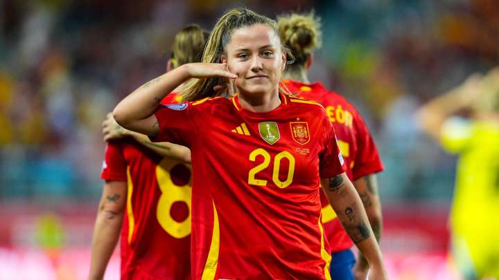 Alineación de España contra Suecia en las semifinales de la Liga de Naciones