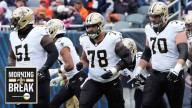 Morning Break: Saints evaluate center position following Erik McCoy's injury