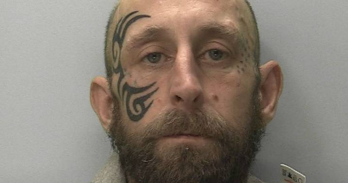 Face of knifeman who went on chaotic Darts Farm rampage