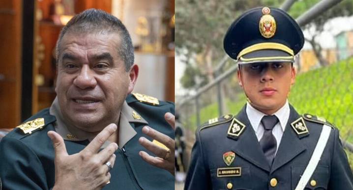 Óscar Arriola tras muerte de joven policía: “Su familia ya tiene todo el apoyo de la PNP” 