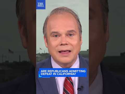 Are The Republicans Admitting Defeat In California?