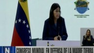 El capitalismo depredador es responsable de la emergencia climática: Delcy Rodríguez