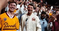 ‘Founding father’ Joey Daccord’s jersey raised to Mullett Arena rafters, retired by ASU hockey