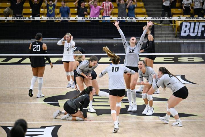 Photos: Colorado Buffaloes Vs. Central Florida Knights Volleyball