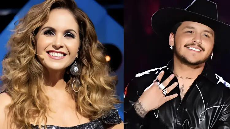 Nodal y Lucero generan revuelo con icónica portada de revista