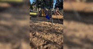 Cheney's Veterans Memorial Park celebrates recent addition of adaptive swing