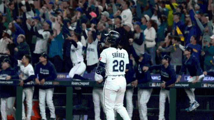 Eugenio «Bolibomba» Suárez saca dos jonrones con Grand Slam incluido en victoria de Marineros de Seattle ante Azulejos de Toronto 6