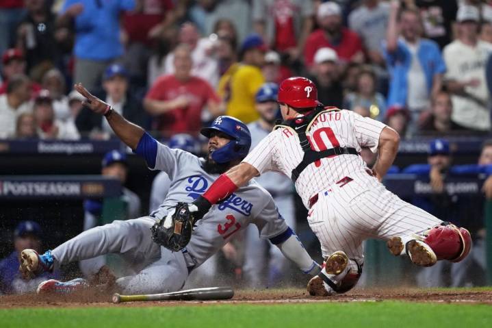 Phillies on brink of elimination after Game 2 loss to Dodgers in NLDS