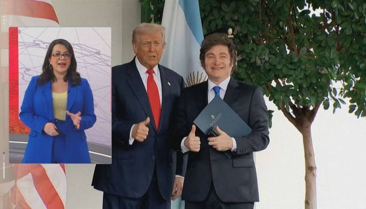 Javier Milei cierra campaña para elecciones legislativas