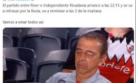 Los memes más desopilantes tras la eliminación de River en la lluviosa noche de Córdoba