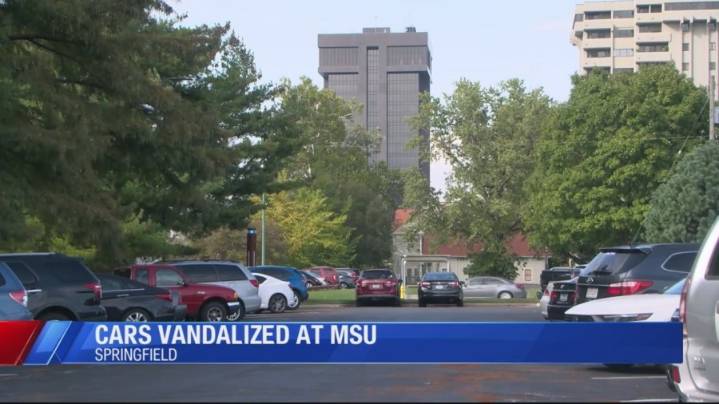 Springfield Police recommend ways to prevent car crimes after series of vandalisms at MSU