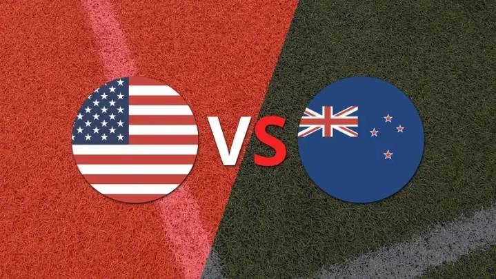 Amistoso internacional: Estados Unidos y Nueva Zelanda miden fuerzas en un amistoso