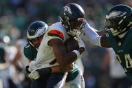 Zack Baun penalty costs Eagles in first defeat of season to Broncos