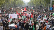 “Paremos el genocidio en Palestina”: miles de personas se manifiestan en el centro de Barcelona por Gaza