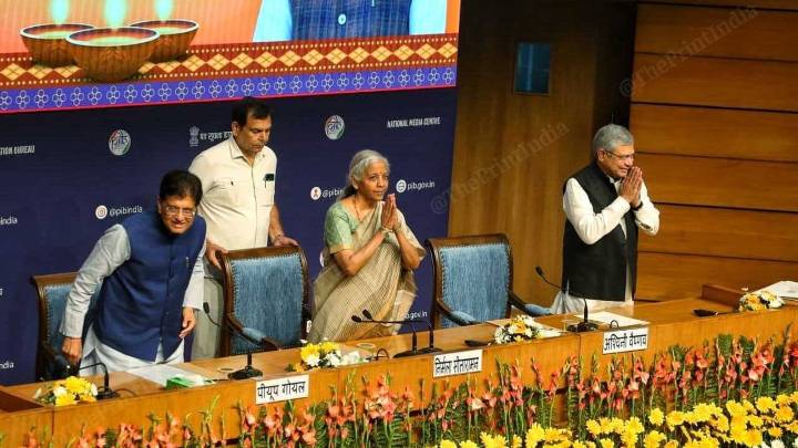 Union ministers Sitharaman, Goyal & Vaishnaw hail GST rate cut as festive season booster