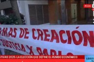 Protesta en medio de la votación: amigos y familiares de Pablo Grillo fueron a buscar a Patricia Bullrich