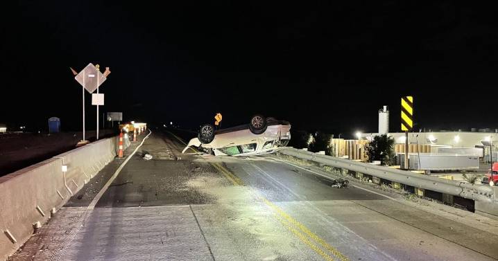 Police investigating Garden City rollover crash