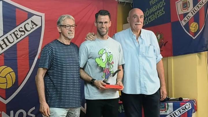 Dani Jiménez ya es un "fenómeno" más: "Soy un afortunado por todo lo que tengo en Huesca"