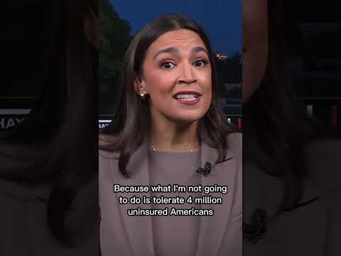 AOC's message to GOP reps blaming her for the government shutdown