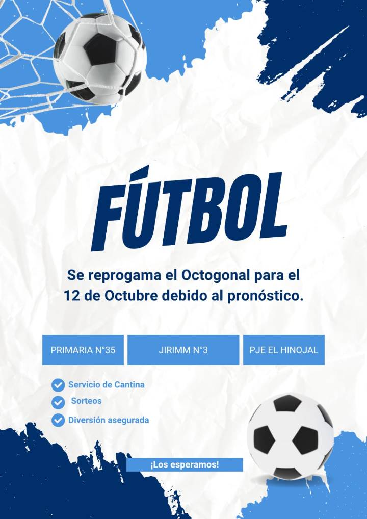 El Torneo de fútbol de las EP Nro. 35 y el JIRIM 3 paso para domingo 12 de Octubre