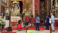 Ríos de personas para ver a la Virgen de Candelaria en La Concepción: "Está bonito esto y nunca entramos aquí"