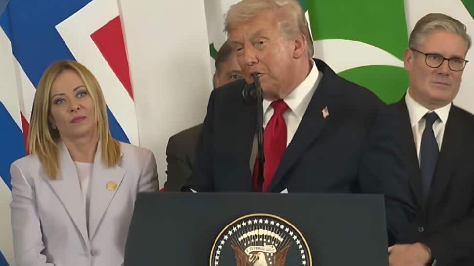 'You Don’t Mind Being Called Beautiful, Right?': Trump's Compliment To Italian PM Giorgia Meloni Amuses Others