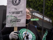 The threat of a new barista strike looms as shareholders urge Starbucks to return to the bargaining table