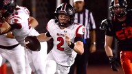 Easton football pounds the rock to defeat Northampton