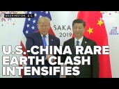 US-China rare earth clash intensifies as Trump eyes 100% tariff