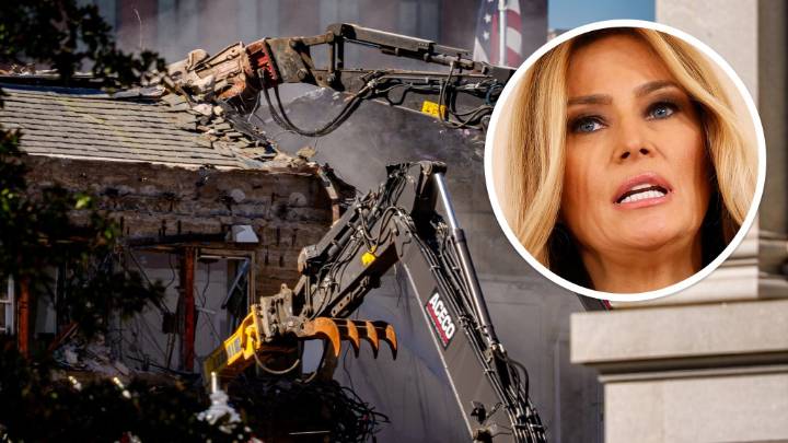 Melania Trump didn't support White House East Wing demolition: report