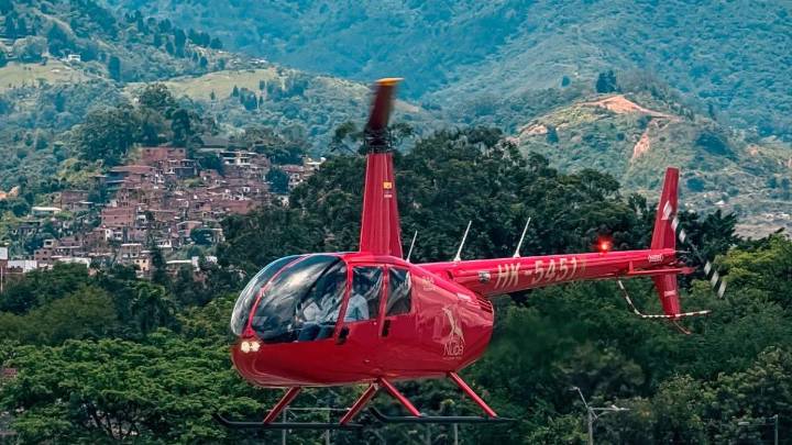 ¿Ver los alumbrados de Medellín desde el aire? Este diciembre podrá ser realidad con vuelos nocturnos