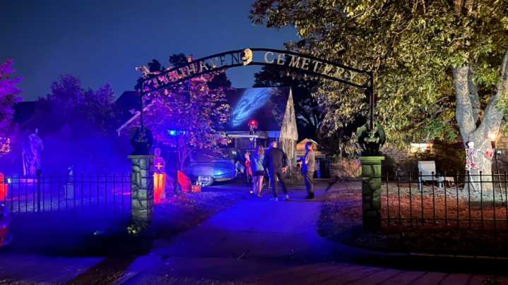 Tulsa resident's backyard Halloween haunt thrills for 15th year