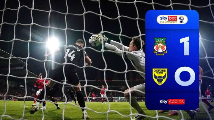 Wrexham 1-0 Oxford United | Championship highlights