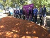 A groundbreaking ceremony was held in Starkville
