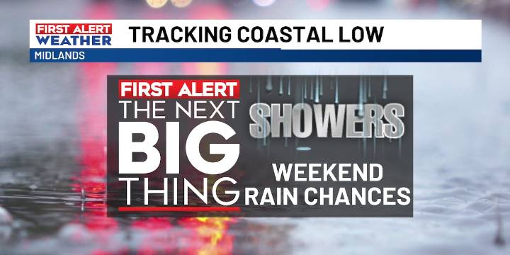 FIRST ALERT: Breezy winds continue this weekend with higher rain chances