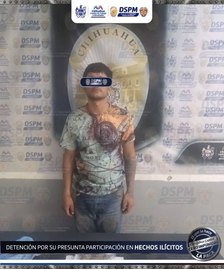Detiene Policía Municipal a hombre por robo de ganado en Valle Dorado