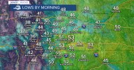 Cold front sweeps in Sunday, warmer midweek ahead