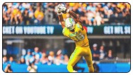Oronde Gadsden Posts 1st 100-Yard Game of Rookie Season