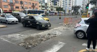 Huecos y desniveles de hasta 11 metros, tramos sin terminar y más: el crítico estado de la de la Av. Brasil