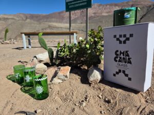 Chacana Glass: del desecho al renacer del desierto