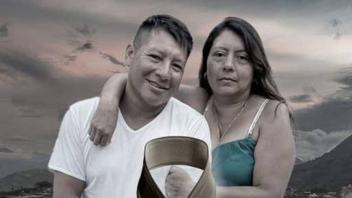 José Aldemar e Irma fallecieron sepultados tras gigantesco deslizamiento de tierra en Nariño