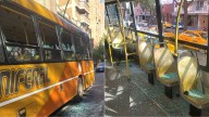 Violencia en Córdoba: un pasajero quiso pagar el boleto en efectivo, el chofer se lo negó y destrozó el colectivo a martillazos