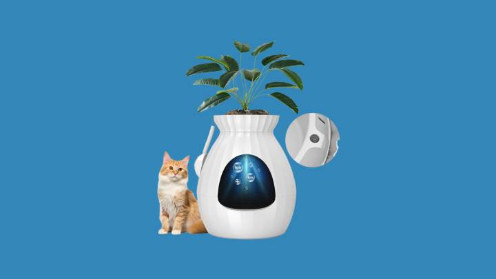 Wayfair deal: Save 33% on this hidden plant litter box for your cat