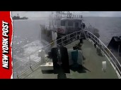 Chinese Coast Guard Rams Philippine Boat