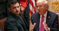Trump takes questions during Zelenskyy meeting on Russia