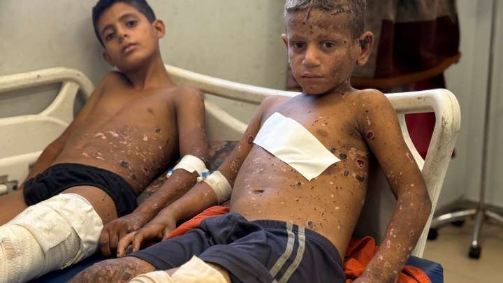 Unexploded bombs from Israel-Hamas war littered across Gaza : State of the World from NPR : NPR