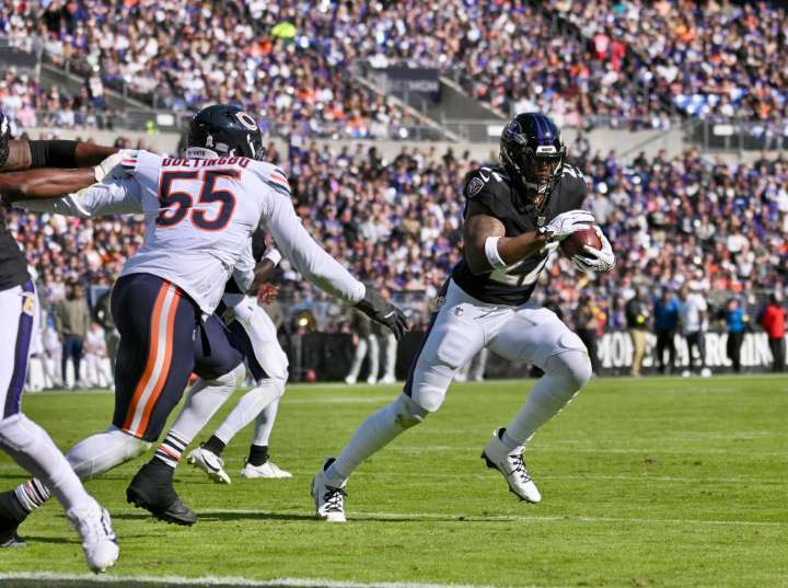 Ravens 30, Bears 16: Without Lamar, Baltimore ends 4