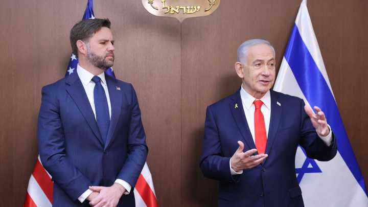 Vance and Netanyahu meet to push Gaza ceasefire agreement forward