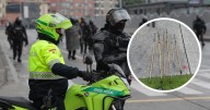 Cuatro policías heridos con flechas durante enfrentamientos en la Universidad Nacional